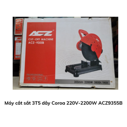 [ACZ9355BMCS3T5] Máy cắt sắt 3T5 dây Coroa 220V-2200W ACZ9355B