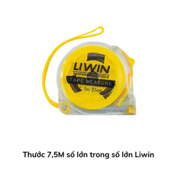 [T7M5TSLLW] Thước 7,5M số lớn trong số lớn Liwin