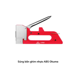 [SBGST707AOKM] Súng bắn ghim nhựa ABS Okuma