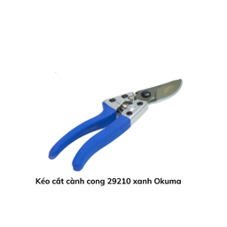 [OKMKCC29210] Kéo cắt cành cong 29210 xanh Okuma