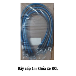 [KCLDCKX1M] Dây cáp 1m khóa xe KCL