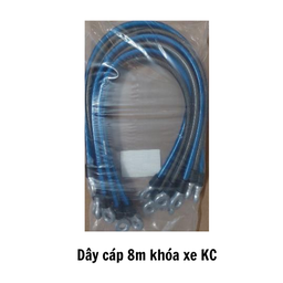 [KCLDCKX8] Dây cáp 8m khóa xe KC