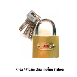 [K4BCMYZ] Khóa 4P bấm chìa muỗng Yizhou