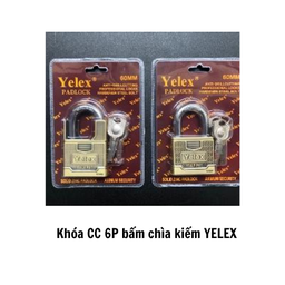 [KCC6PBCKYX] Khóa CC 6P bấm chìa kiếm YELEX