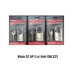 [KCC6PCVTGHL223] Khóa CC 6P C.vi tính GHL223