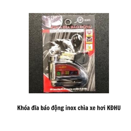 [KDBDKCL] Khóa đĩa báo động inox chìa xe hơi KĐHU