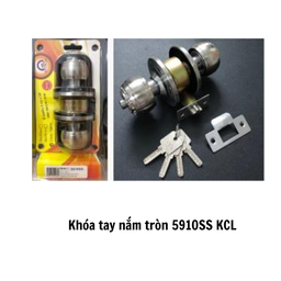 [KTN5910SSKCL] Khóa tay nắm tròn 5910SS KCL