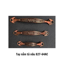 [KCLTNN82764AC] Tay nắm tủ nâu 827-64AC