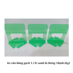 [KCBG1L5HT] Ke cân bằng gạch 1.5 li xanh lá Hưng Thịnh (kg)