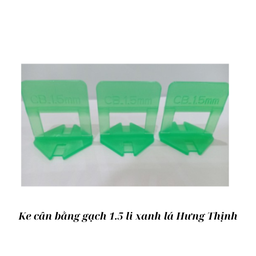 [KCBG1L5HTL] Ke cân bằng gạch 1.5 li xanh lá Hưng Thịnh