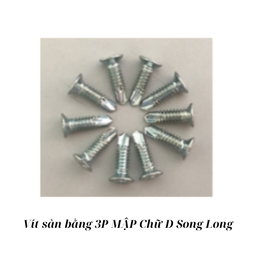 [SSVSB30CDM] Vít sàn bằng 3P MẬP Chữ D Song Long