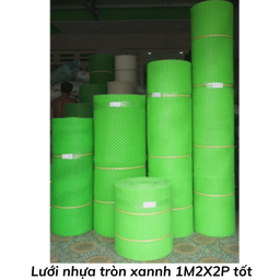 [LNX1M22PT] Lưới nhựa tròn xannh 1M2X2P tốt