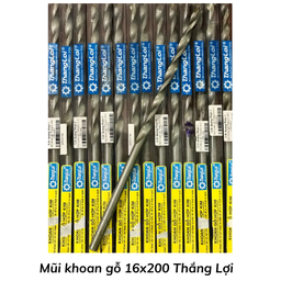 [MKG16200TL] Mũi khoan gỗ 16x200 Thắng Lợi