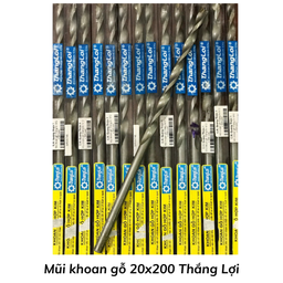 [MKG20200TL] Mũi khoan gỗ 20x200 Thắng Lợi