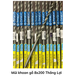 [MKG8200TL] Mũi khoan gỗ 8x200 Thắng Lợi