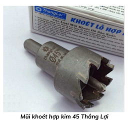 [MKHK45TL] Mũi khoét hợp kim 45 Thắng Lợi