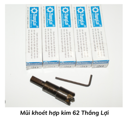 [MKHK6TL] Mũi khoét hợp kim 62 Thắng Lợi