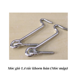 [MG1T4KH] Móc gió 1,4 tấc khoen hàn (Móc mập)