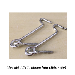 [MG1T6KH] Móc gió 1,6 tấc khoen hàn (Móc mập)