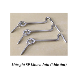 [MG8PKHO] Móc gió 8P khoen hàn (Móc ốm)