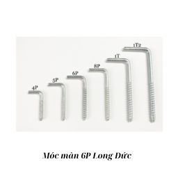 [MM60LD] Móc màn 6P Long Đức