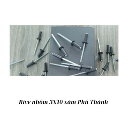 [RV310XPT] Rive nhôm 3X10 xám Phú Thành