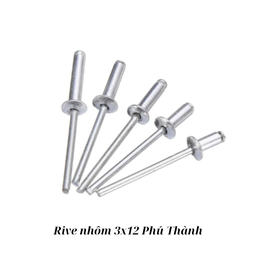 [NKRV312PT] Rive nhôm 3x12 Phú Thành