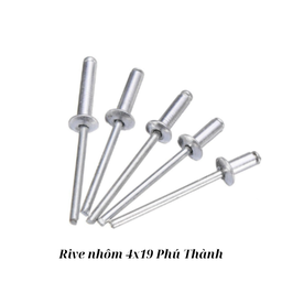 [NKRV419PT] Rive nhôm 4x19 Phú Thành