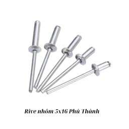 [NKRV516PT] Rive nhôm 5x16 Phú Thành