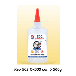 [DAK502O500] Keo 502 O-500 con ó 500g