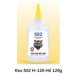 [DAK502H120] Keo 502 H-120 Hổ 120g