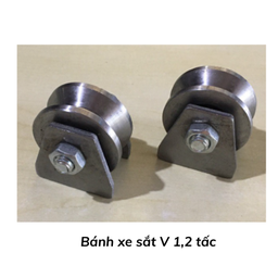 [BXSV1T2] Bánh xe sắt V 1,2 tấc