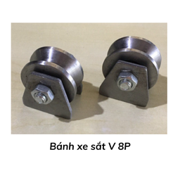 [BXSV8P] Bánh xe sắt V 8P