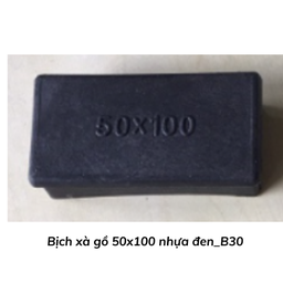 [BXG510] Bịch xà gồ 50x100 nhựa đen_B30