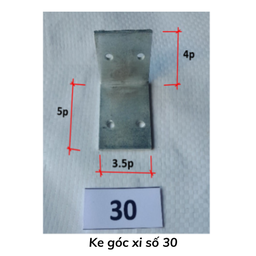 [KGXS30] Ke góc xi số 30