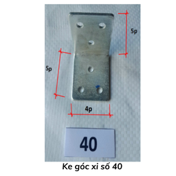 [KGXS40] Ke góc xi số 40