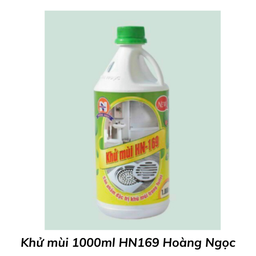 [HNKM1000HN169] Khử mùi 1000ml HN169 Hoàng Ngọc