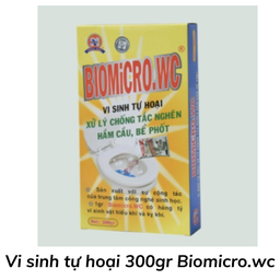 [HNVSTH300BW] Vi sinh tự hoại 300gr Biomicro.wc