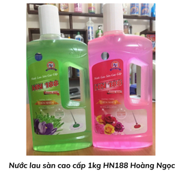 [HNNLSCC1HN188] Nước lau sàn cao cấp 1kg HN188 Hoàng Ngọc