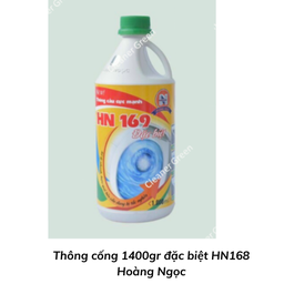 [HNTC1400DBH168] Thông cống 1400gr đặc biệt HN168 Hoàng Ngọc