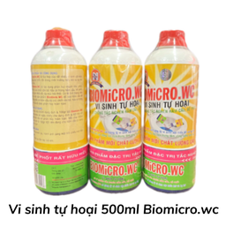 [HNVSTH500BW] Vi sinh tự hoại 500ml Biomicro.wc