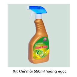 [HNXKM550] Xịt khử mùi 550ml hoàng ngọc