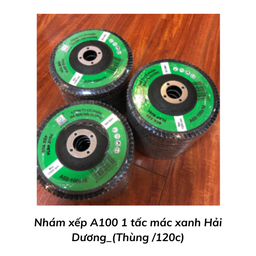 [HDNX100A100MX] Nhám xếp A100 1 tấc mác xanh Hải Dương_(Thùng /120c)