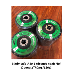 [HDNX100A40MX] Nhám xếp A40 1 tấc mác xanh Hải Dương_(Thùng /120c)