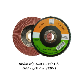 [HDNX120A40] Nhám xếp A40 1,2 tấc Hải Dương_(Thùng /120c)