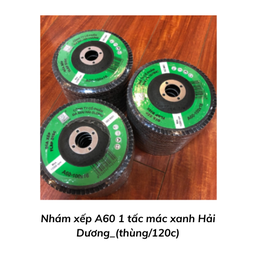 [HDNXA601TMX] Nhám xếp A60 1 tấc mác xanh Hải Dương_(thùng/120c)