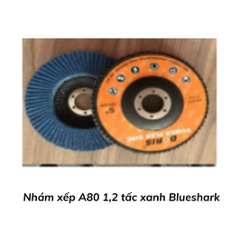 [BLNX12TXA80] Nhám xếp A80 1,2 tấc xanh Blueshark