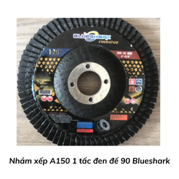 [BLNXA1501TDD90] Nhám xếp A150 1 tấc đen đế 90 Blueshark