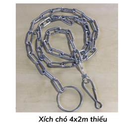 [OHXC42] Xích chó 4x2m thiếu