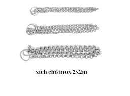 [NKXCIN22] xích chó inox 2x2m